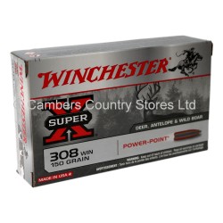 Winchester .308 Super X 150 Grain 20 Pack